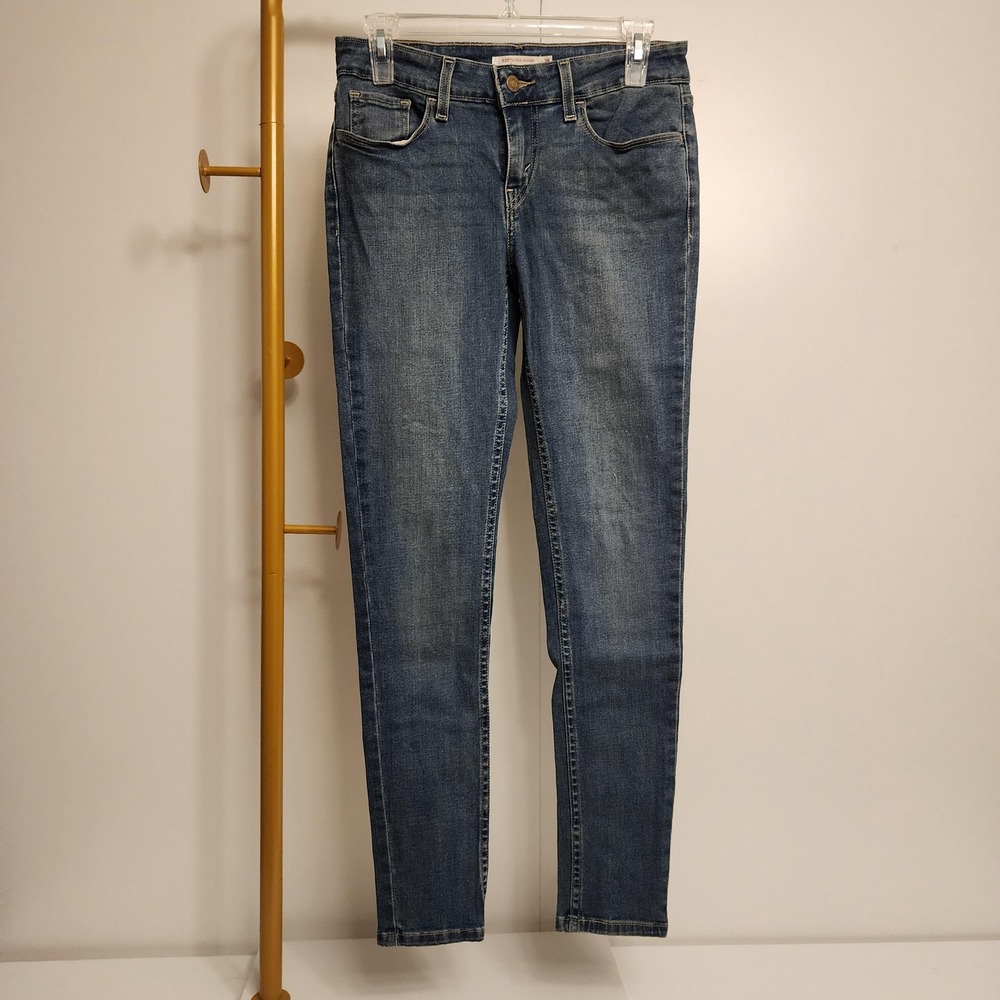 28/30 Levis 535 Super Skinny Blue Denim Jeans